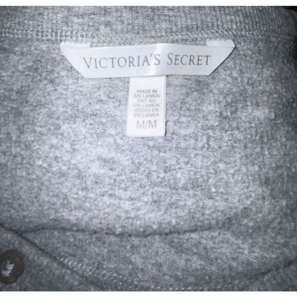 Victoria’s Secret Gray Sweatshirt Medium - Picture 3 of 4